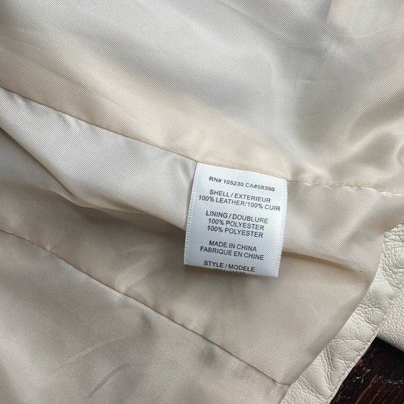 Joie Jacket, Leather, moto - Picture 8 of 8